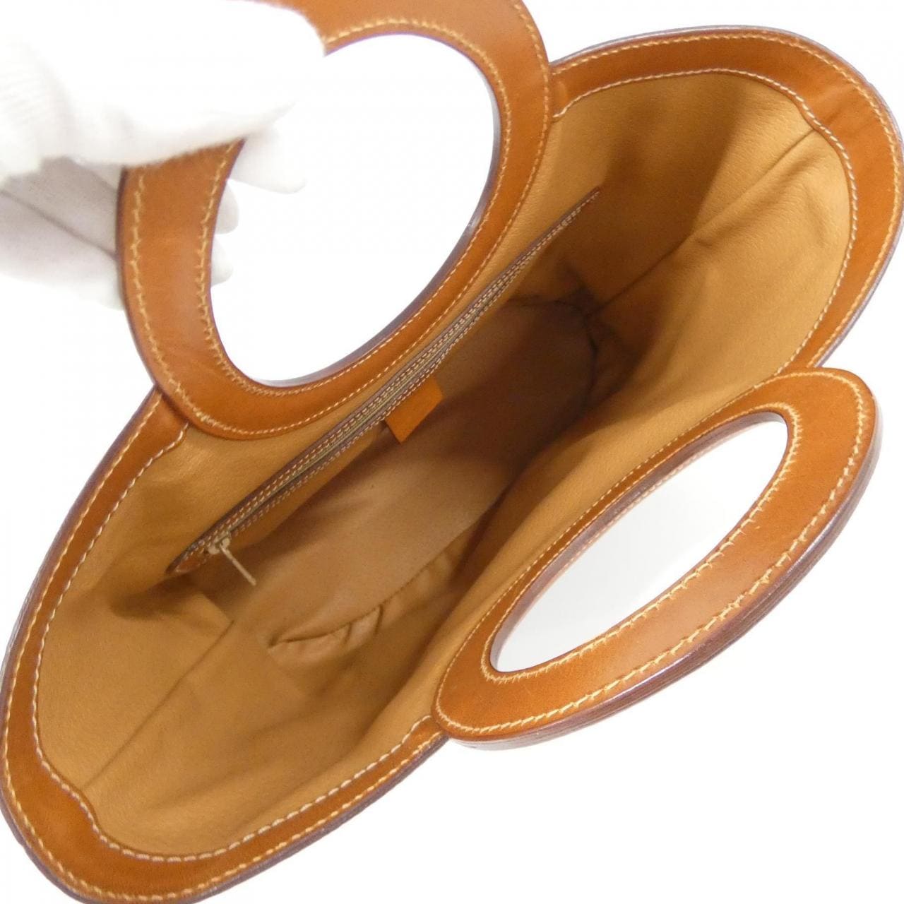 CELINE Bag Canvas 棕色 帆布 中古品A - 縮圖 8