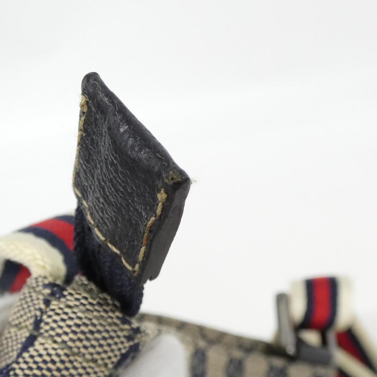 GUCCI 146309 F4F0R Shoulder Bag Canvas Silver Canvas Rank A - Thumbnail 4