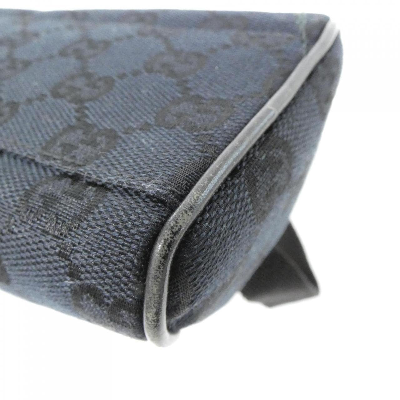 GUCCI 90781 Bag Canvas 黑色 帆布 中古品A - 縮圖 3