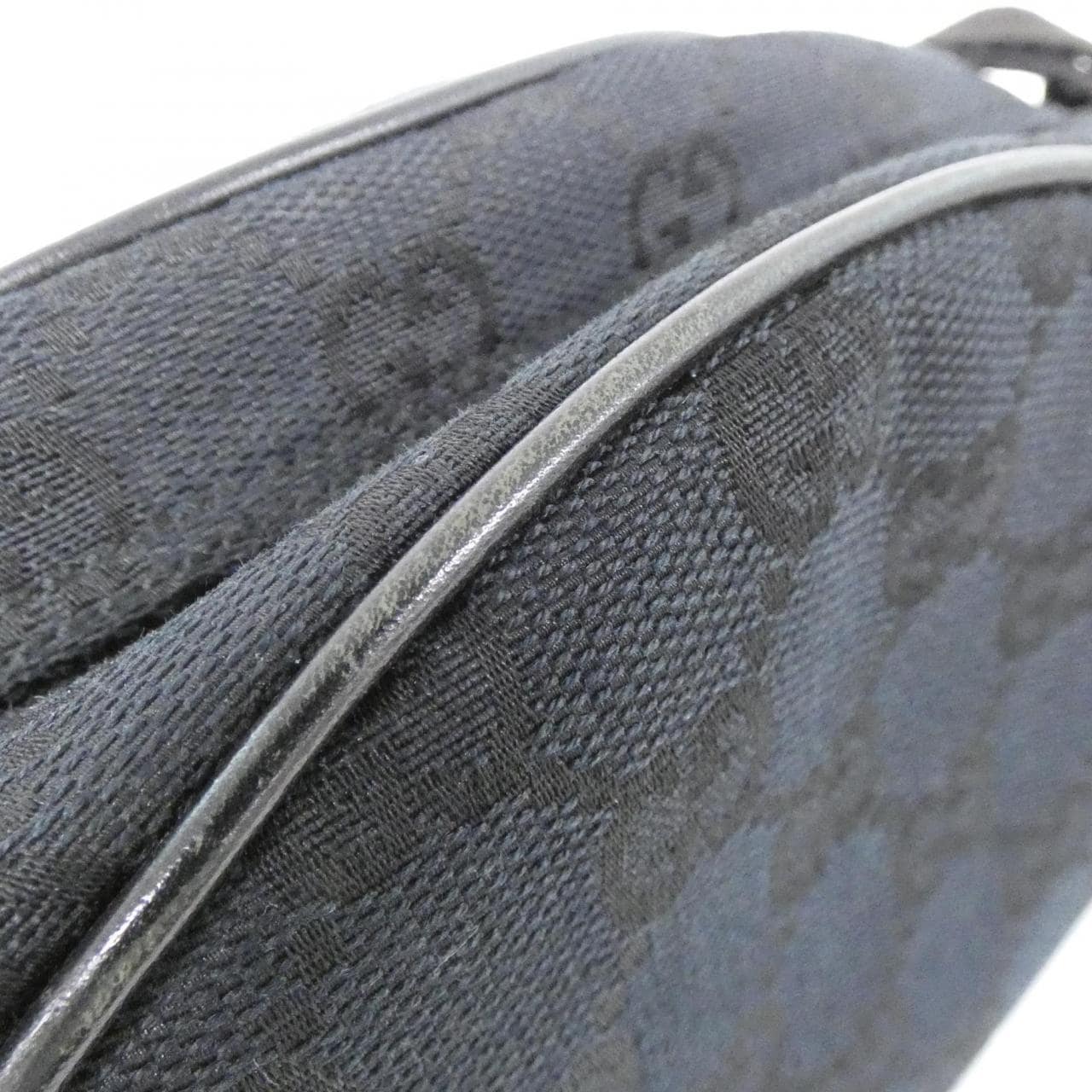 GUCCI 90781 Bag Canvas 黑色 帆布 中古品A - 縮圖 5