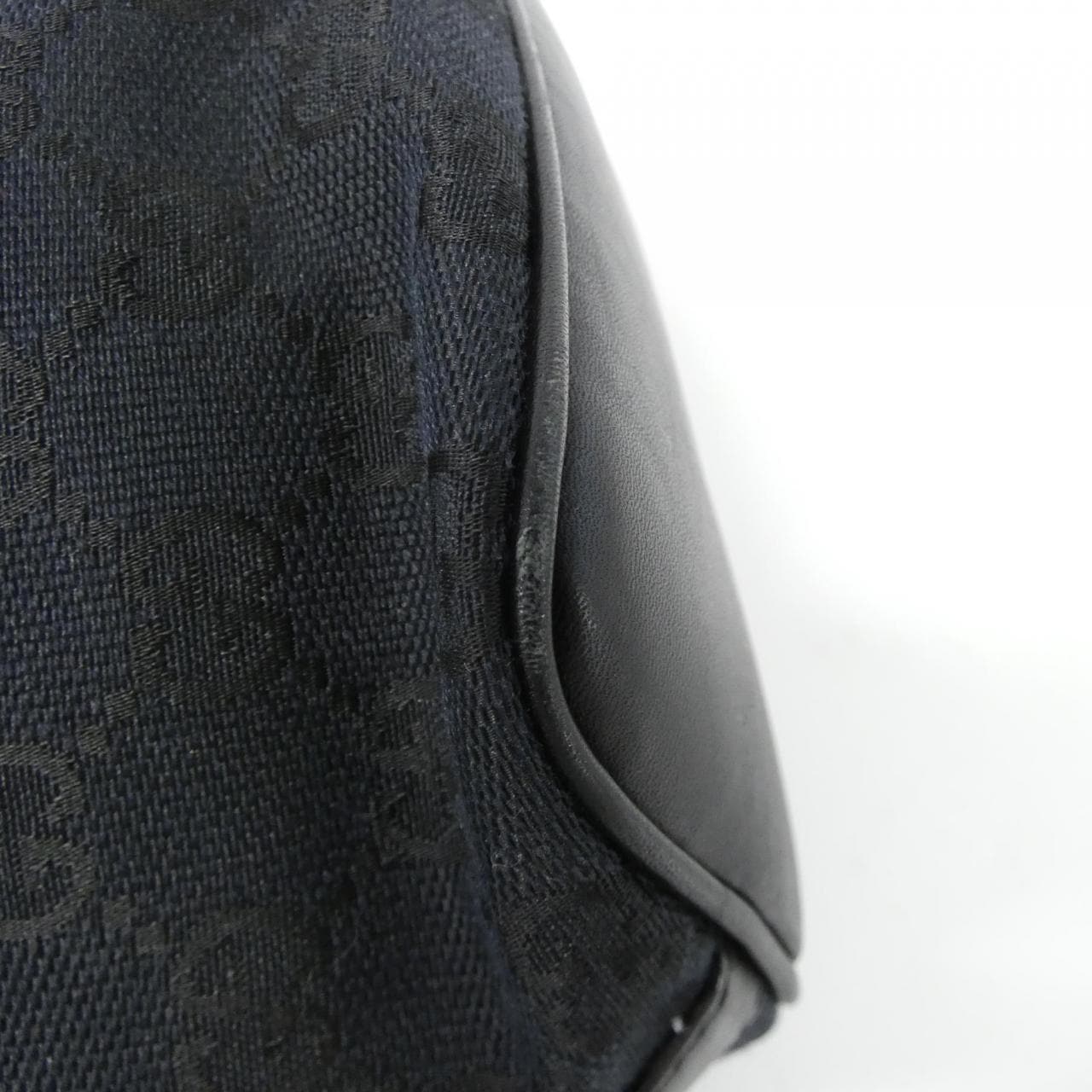 GUCCI 001 4288 Shoulder Bag Canvas Black Canvas Rank A - Thumbnail 3