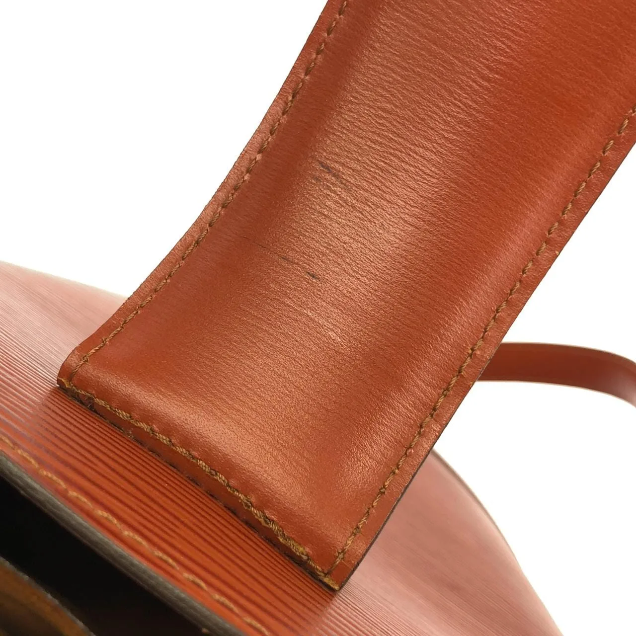 LOUIS VUITTON M52253 Shoulder Epi 棕色 Epi 中古品B - 縮圖 9