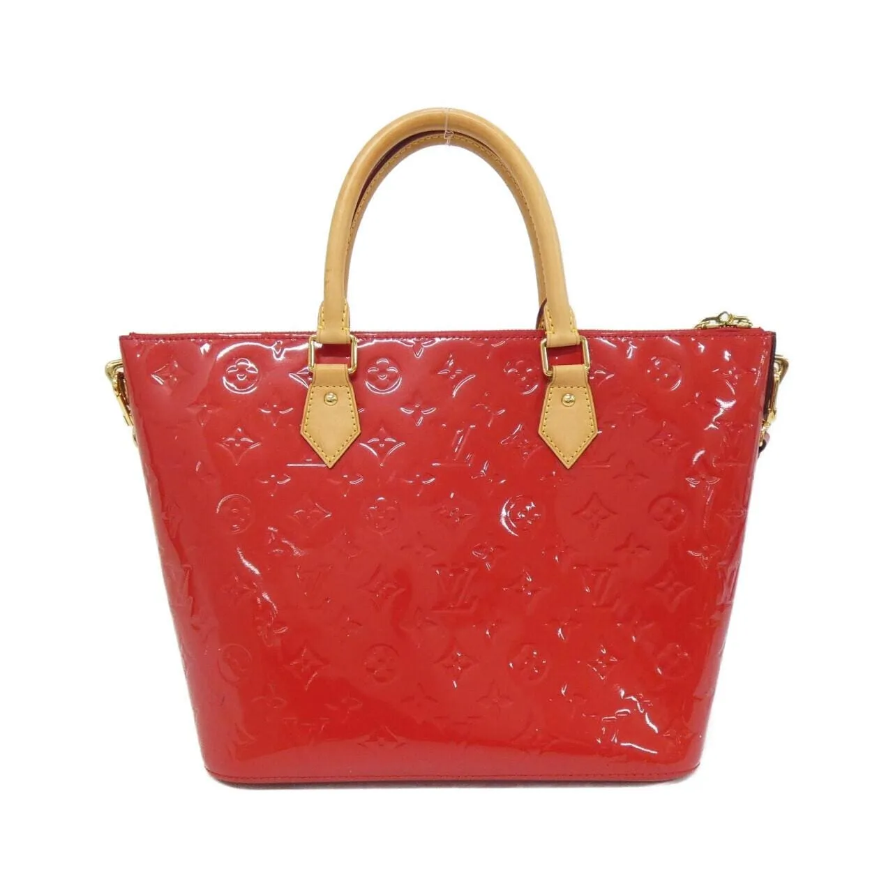 LOUIS VUITTON M90160 Handbag Vernis 黑色 Vernis 中古品A - 縮圖 2