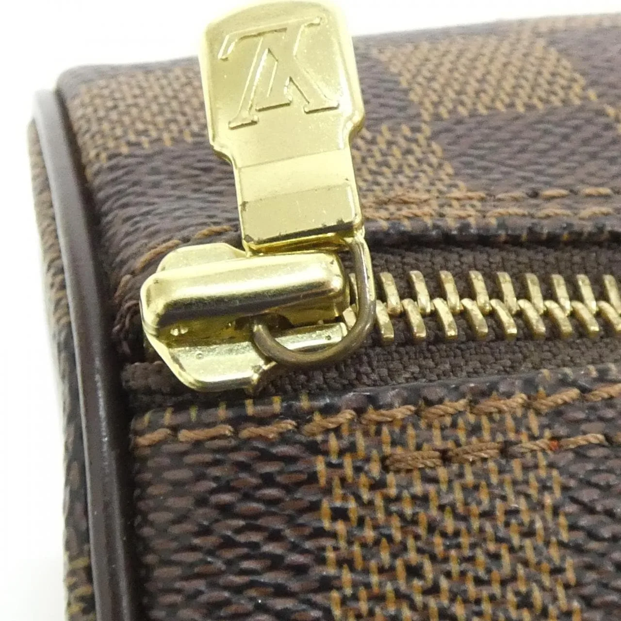 LOUIS VUITTON Papillon N51304 Handbag Damier 黑色 Damier 中古品A - 縮圖 4