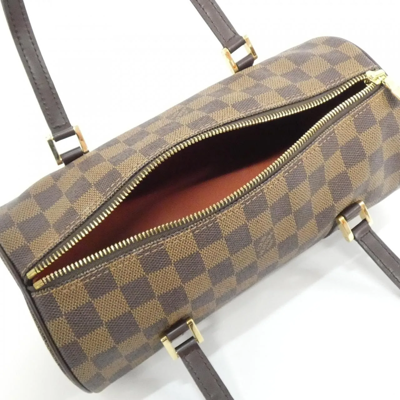 LOUIS VUITTON Papillon N51304 Handbag Damier 黑色 Damier 中古品A - 縮圖 6