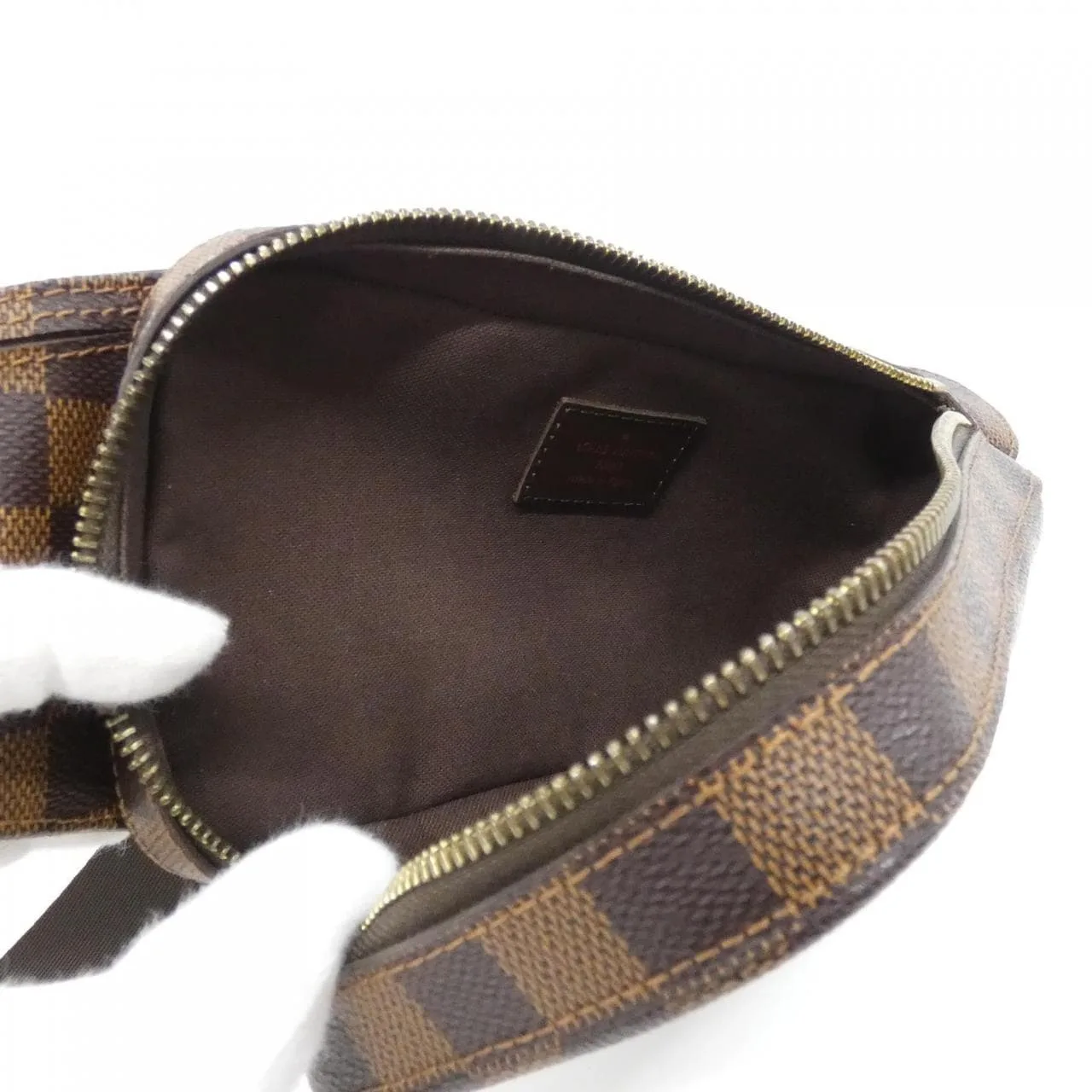 LOUIS VUITTON N51994 Shoulder Damier 黑色 Damier 中古品A - 縮圖 6