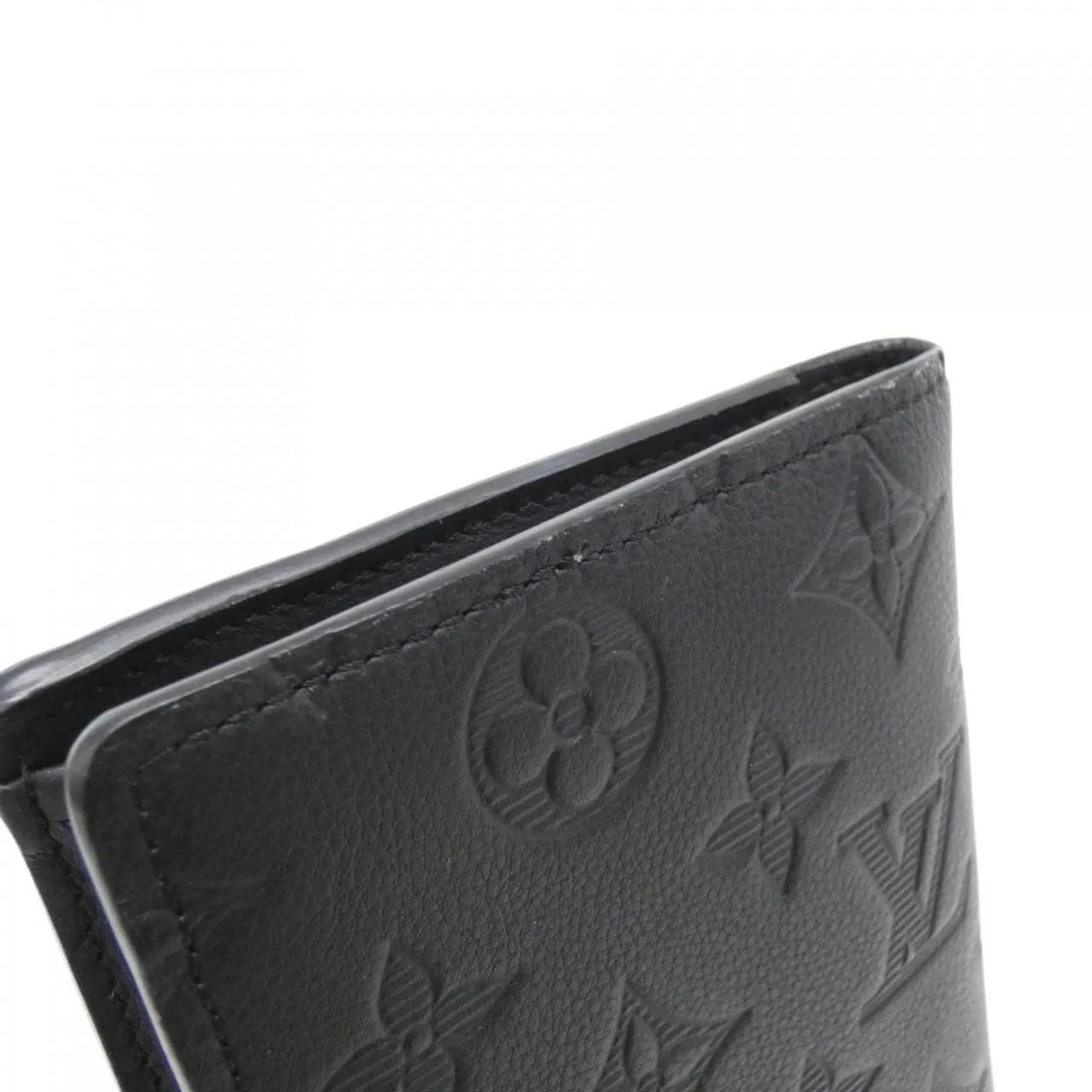 LOUIS VUITTON M62900 Wallet Monogram 黑色 Monogram 中古品A - 縮圖 2