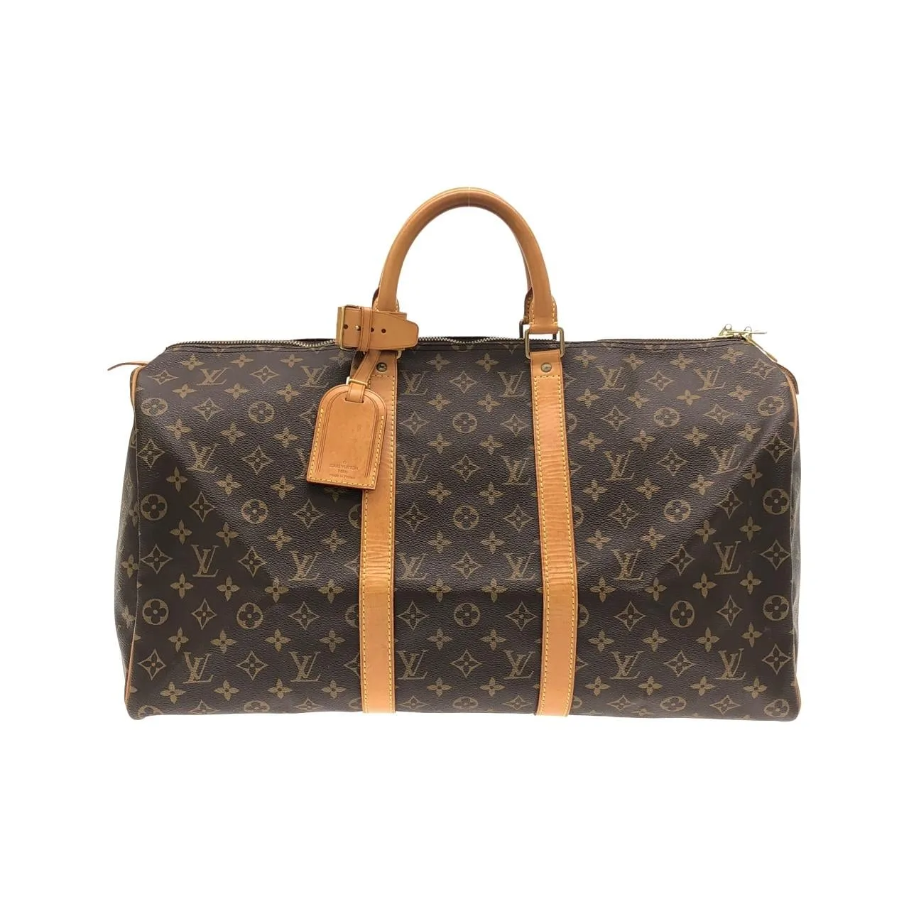 LOUIS VUITTON Keepall M41426 Boston Monogram Black