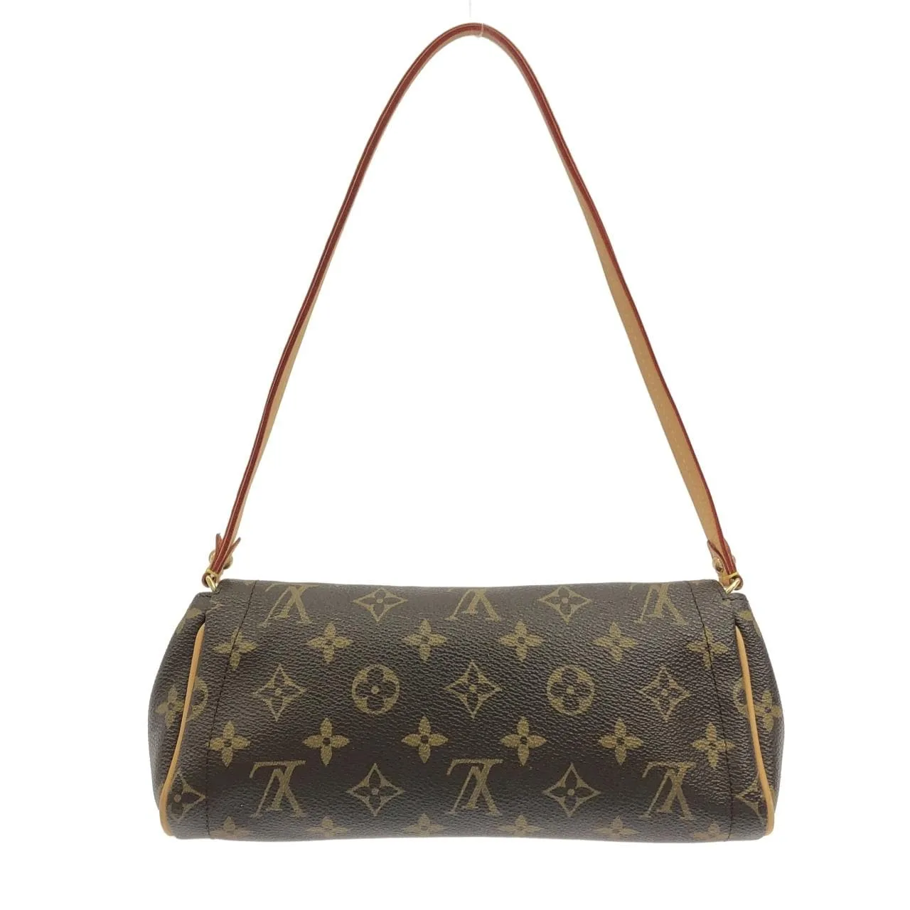 LOUIS VUITTON Pochette M40122 Shoulder Monogram 黑色 Monogram 中古品A - 縮圖 2