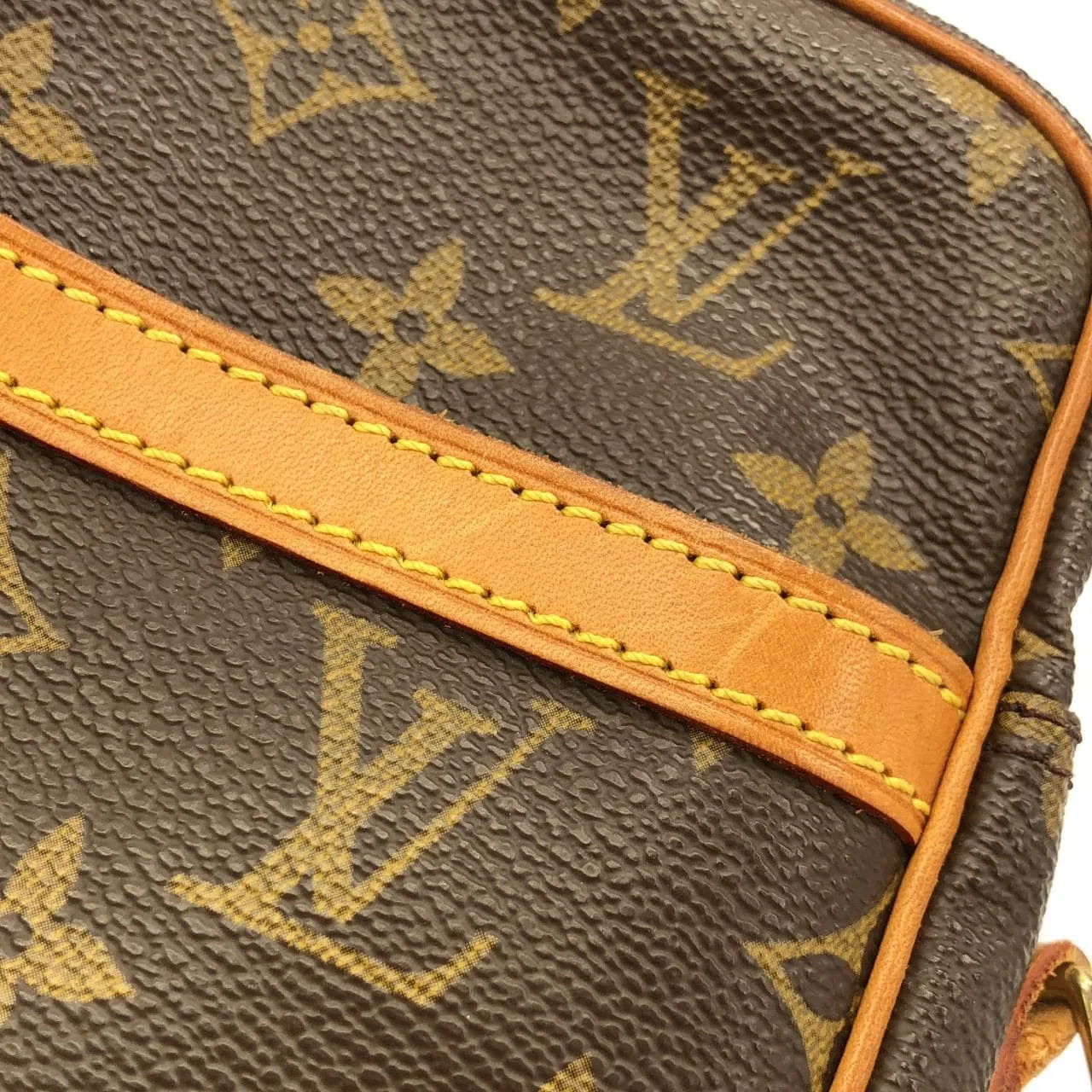 LOUIS VUITTON M45266 Shoulder Monogram 黑色 Monogram 中古品B - 縮圖 4