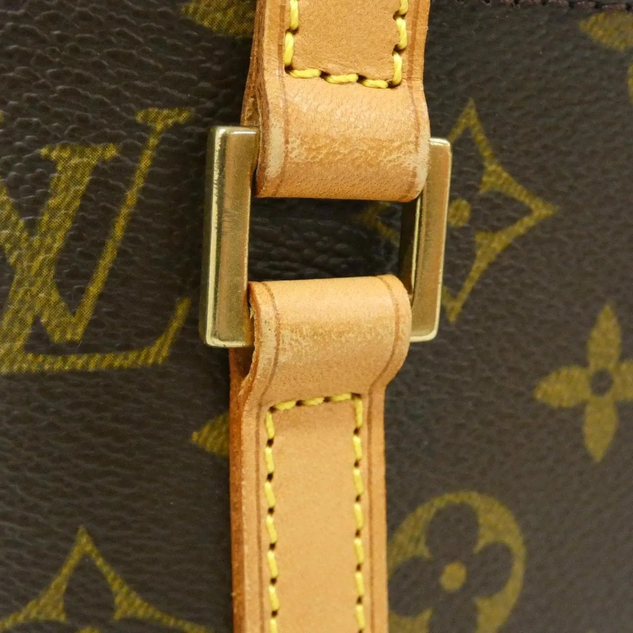 LOUIS VUITTON M51172 Handbag Monogram 黑色 Monogram 中古品A - 縮圖 3