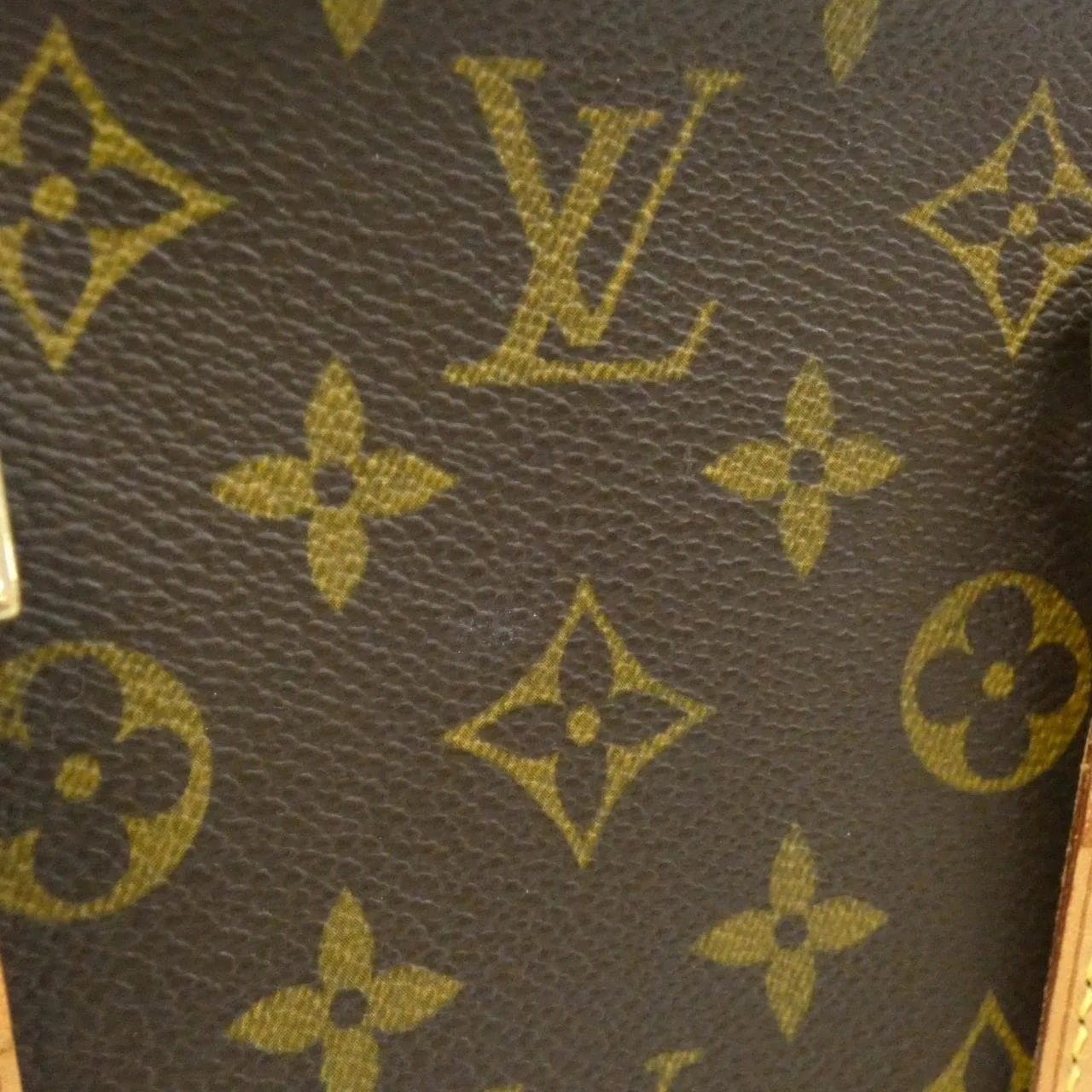 LOUIS VUITTON M51172 Handbag Monogram 黑色 Monogram 中古品A - 縮圖 5