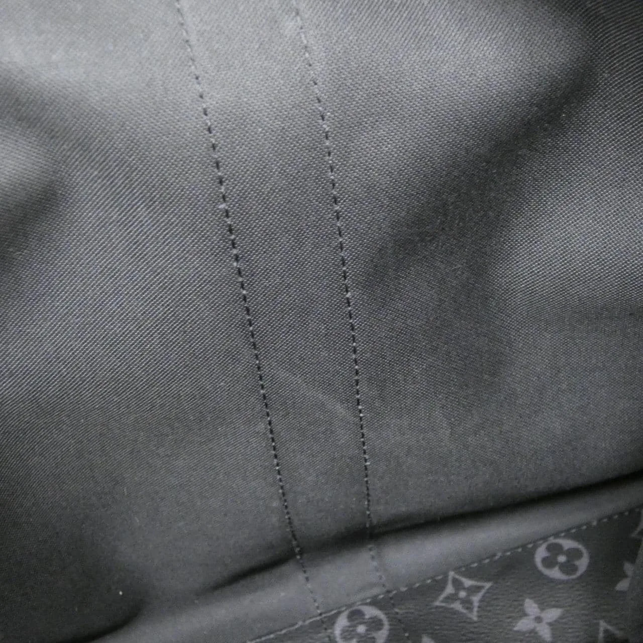 LOUIS VUITTON Eclipse M45379 Handbag Monogram 黑色 Monogram 中古品A - 縮圖 9