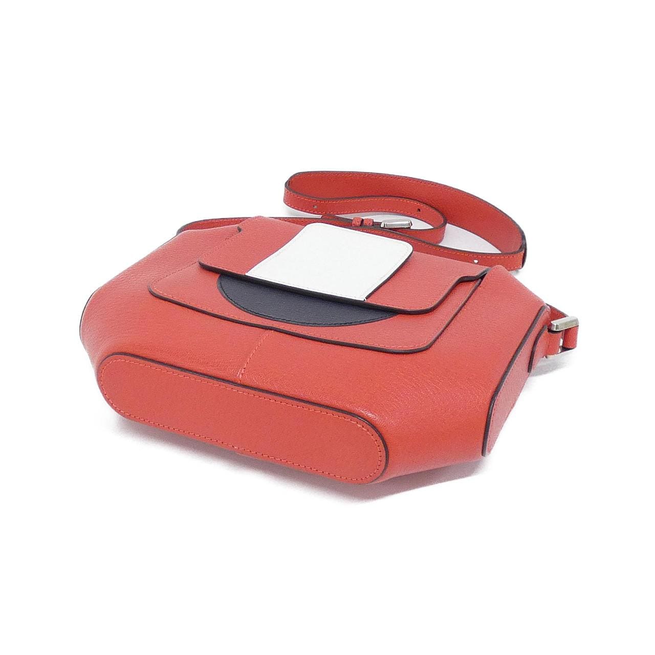 HERMES HERMÈS Shoulder Bag Togo 白色 Togo 牛皮 中古品A - 縮圖 3