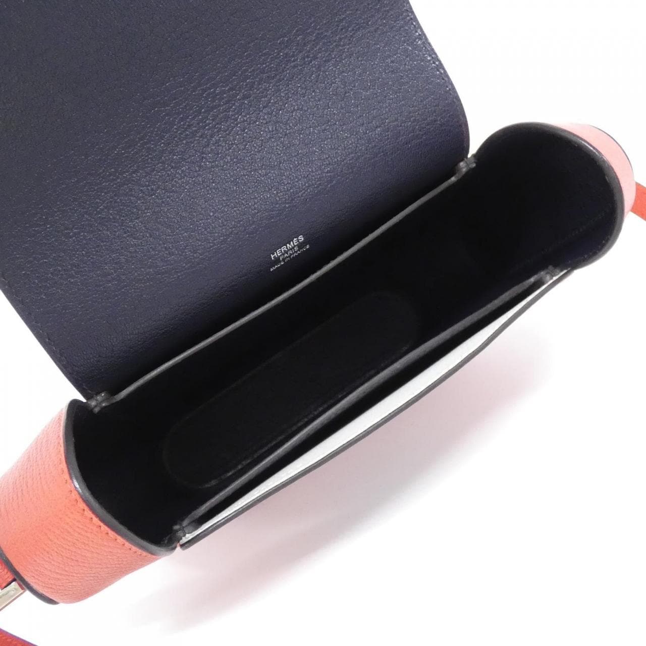 HERMES HERMÈS Shoulder Bag Togo 白色 Togo 牛皮 中古品A - 縮圖 6