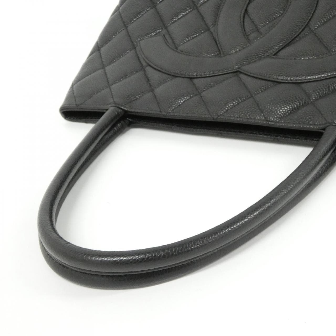 CHANEL Matelasse 1804 Handbag Grained Calfskin Black Grained Calfskin - Thumbnail 5