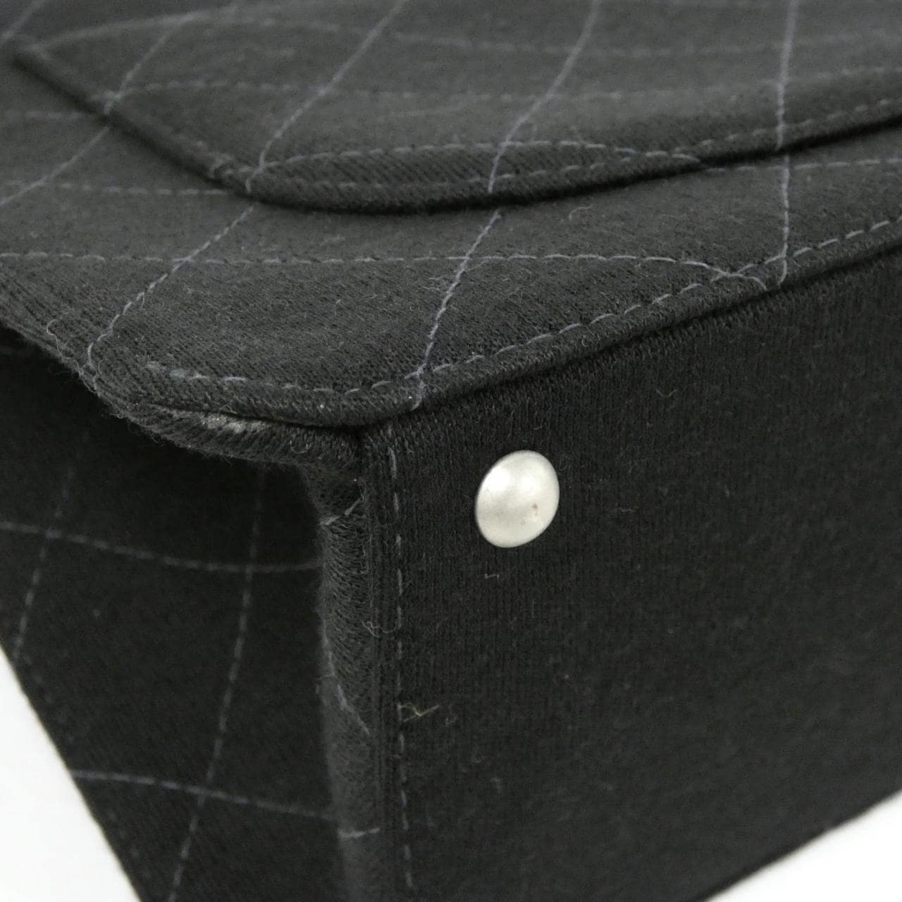 CHANEL Shoulder Canvas Black Canvas Rank A - Thumbnail 3