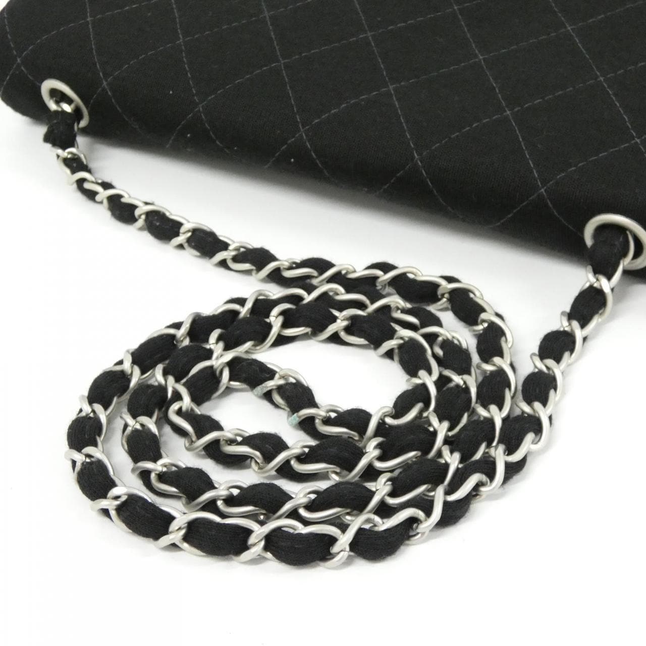 CHANEL Shoulder Canvas Black Canvas Rank A - Thumbnail 7