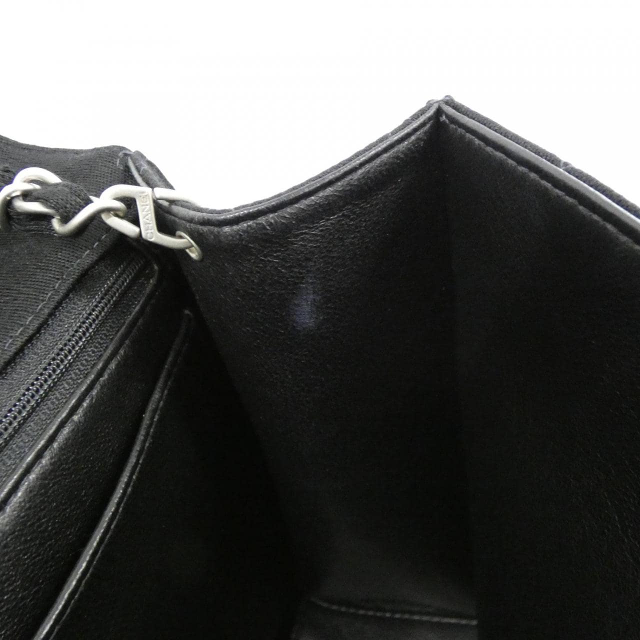 CHANEL Shoulder Canvas Black Canvas Rank A - Thumbnail 9