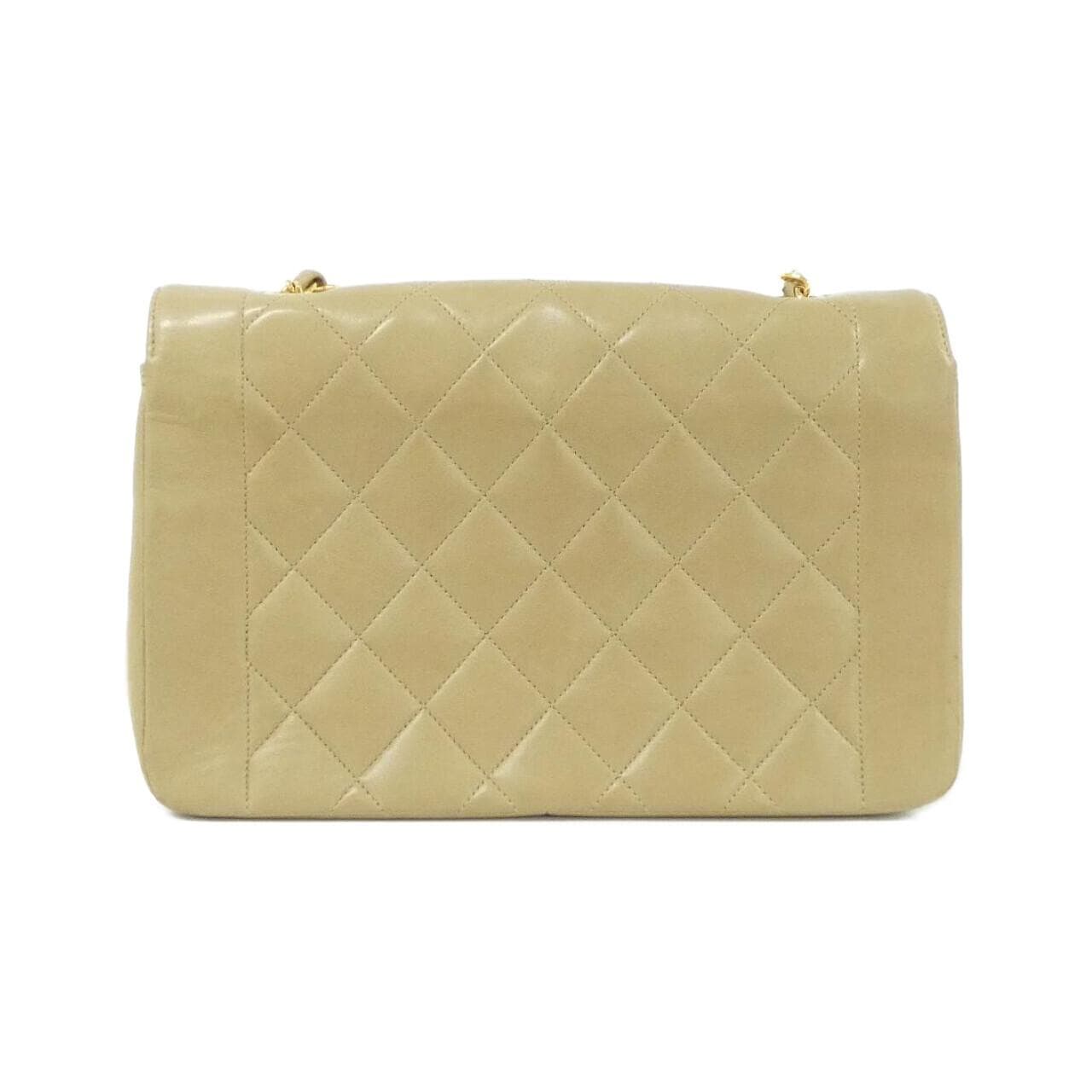 CHANEL 01165 Shoulder Lambskin Beige Lambskin - Thumbnail 2