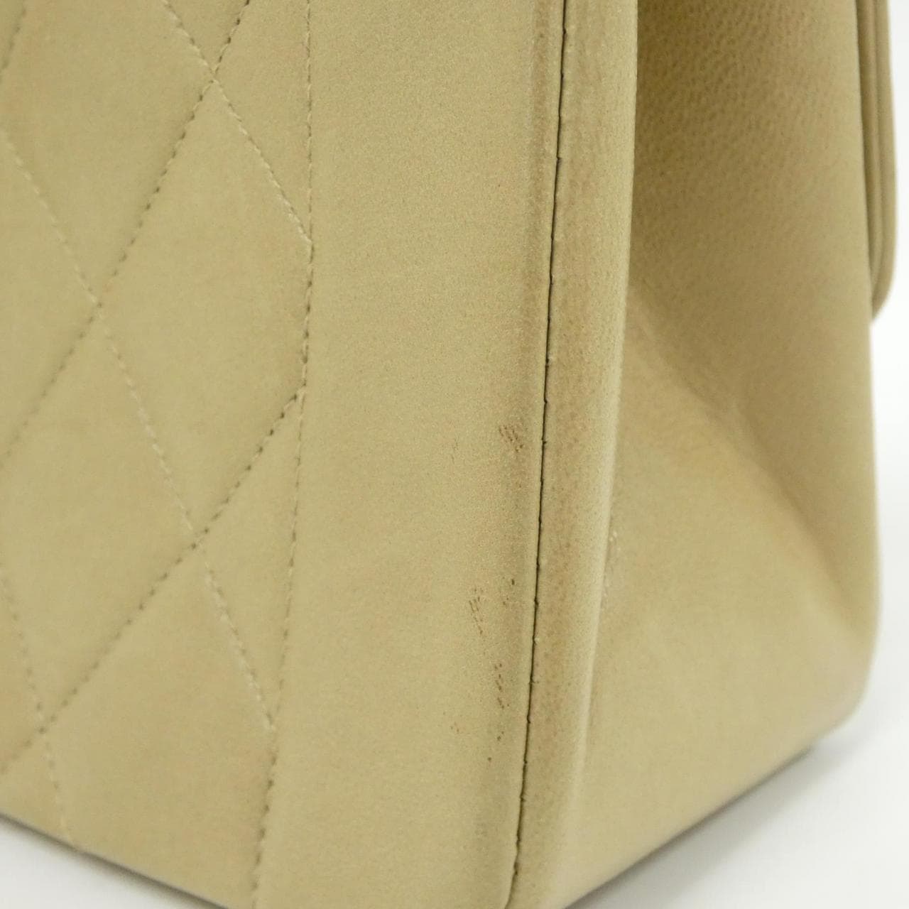 CHANEL 01165 Shoulder Lambskin Beige Lambskin - Thumbnail 7