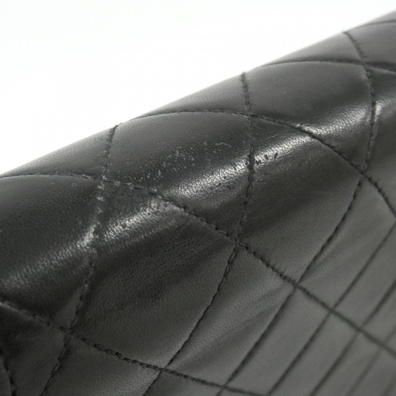 CHANEL Shoulder Lambskin Black Lambskin Rank A - Thumbnail 5