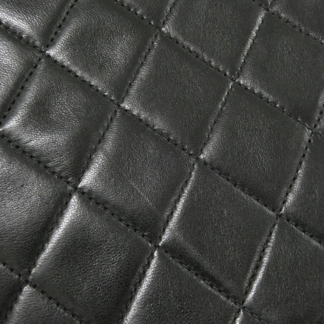 CHANEL Shoulder Lambskin Black Lambskin Rank A - Thumbnail 6