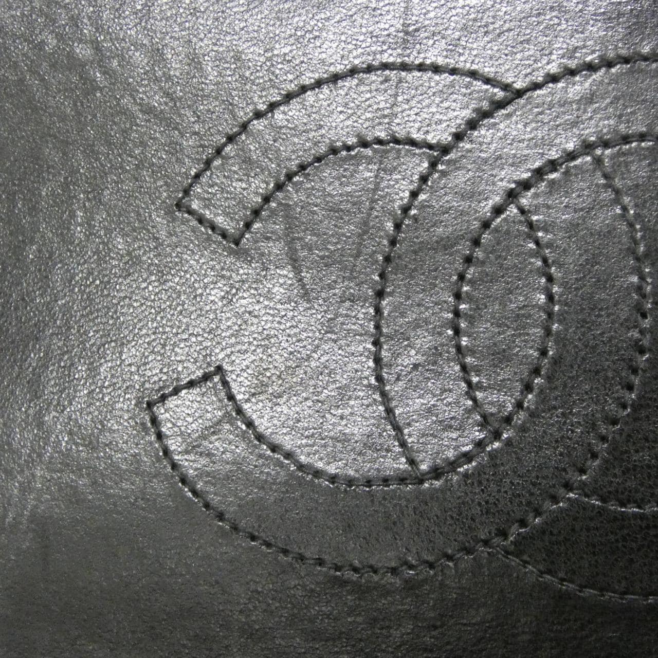 CHANEL Shoulder Lambskin Black Lambskin Rank A - Thumbnail 10