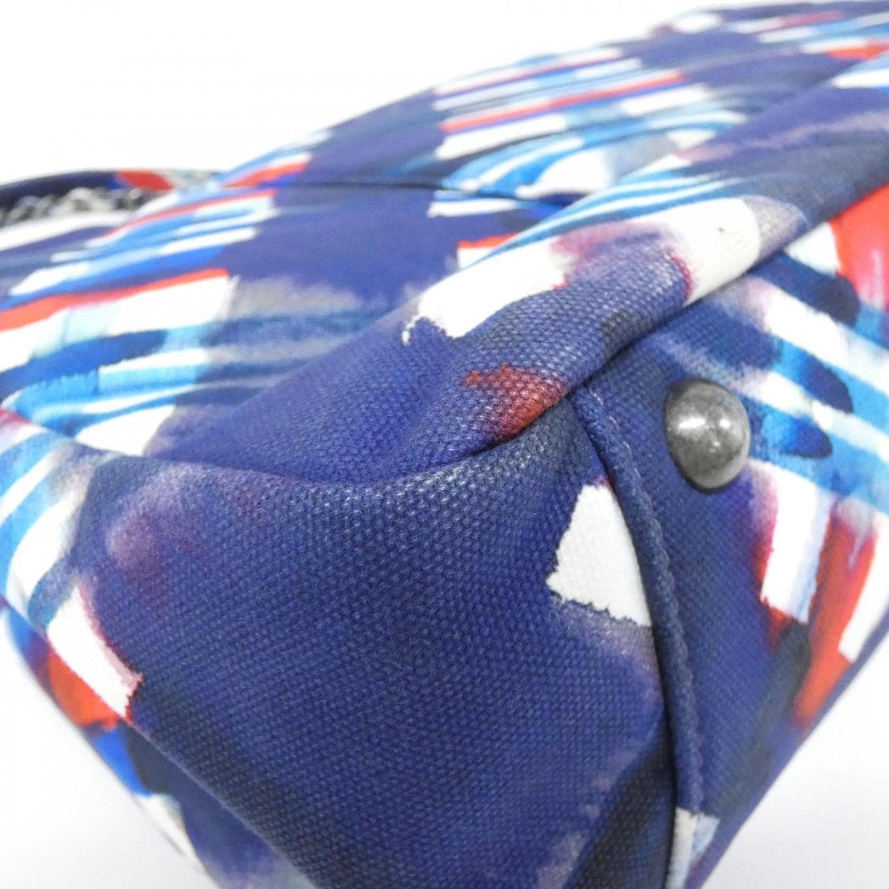 CHANEL 91169 Shoulder Bag Canvas 黑色 帆布 中古品A - 縮圖 3