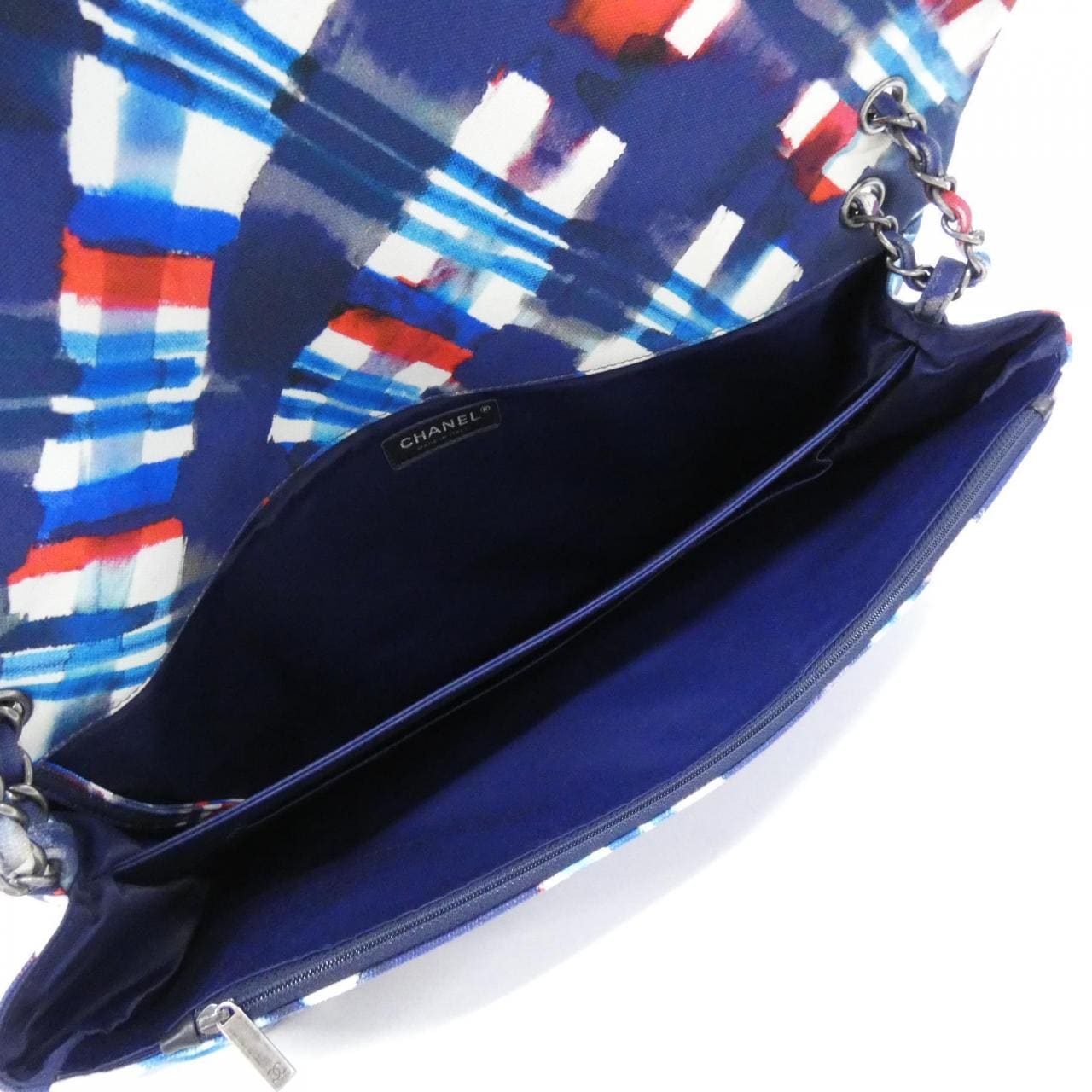 CHANEL 91169 Shoulder Bag Canvas 黑色 帆布 中古品A - 縮圖 6