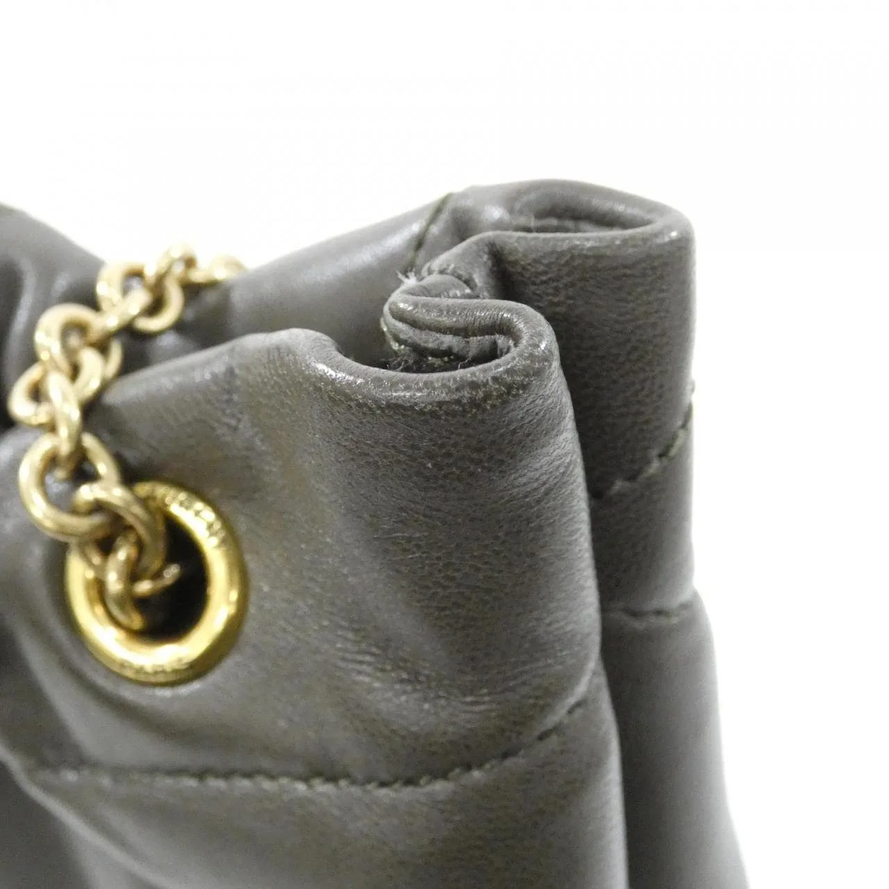 SAINT LAURENT 781666 AAB32 Shoulder Lambskin Black Lambskin Rank A - Thumbnail 5