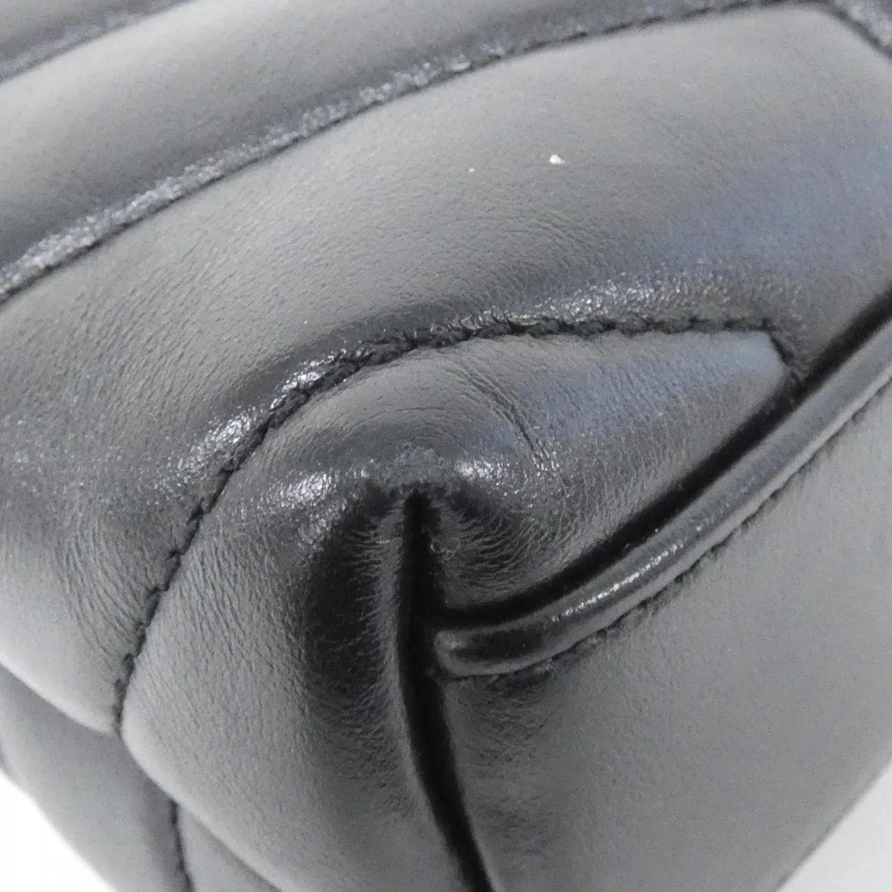 SAINT LAURENT Loulou 678401 DV706 Shoulder Black Rank A - Thumbnail 3