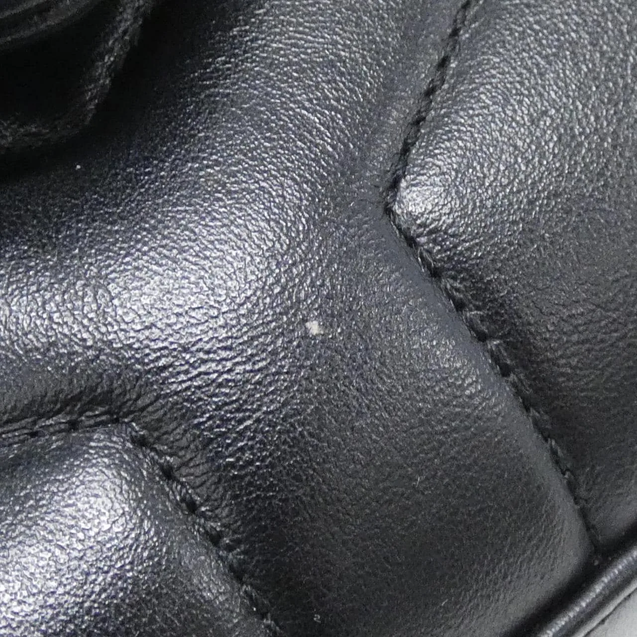 SAINT LAURENT Loulou 678401 DV706 Shoulder Black Rank A - Thumbnail 4