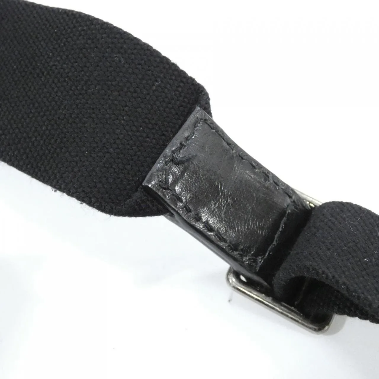 SAINT LAURENT 585095 Backpack Leather 黑色 皮革 中古品A - 縮圖 7