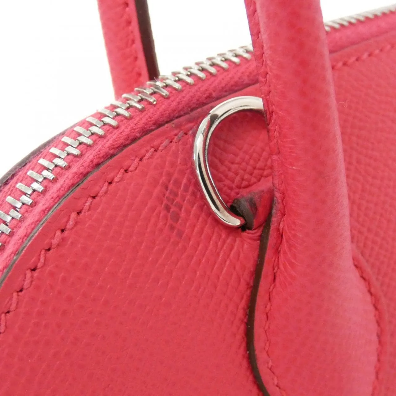 HERMES Bolide 041693CK Handbag Epsom Black Epsom Leather Rank A - Thumbnail 5