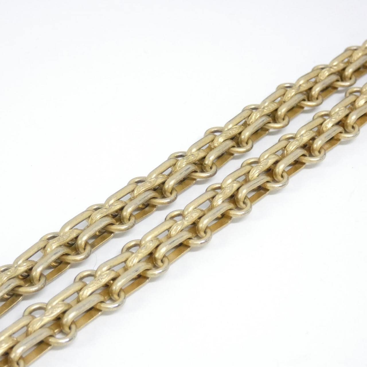 CHANEL 37586 Shoulder Bag Crocodile 黑色 鱷魚皮 中古品B - 縮圖 7