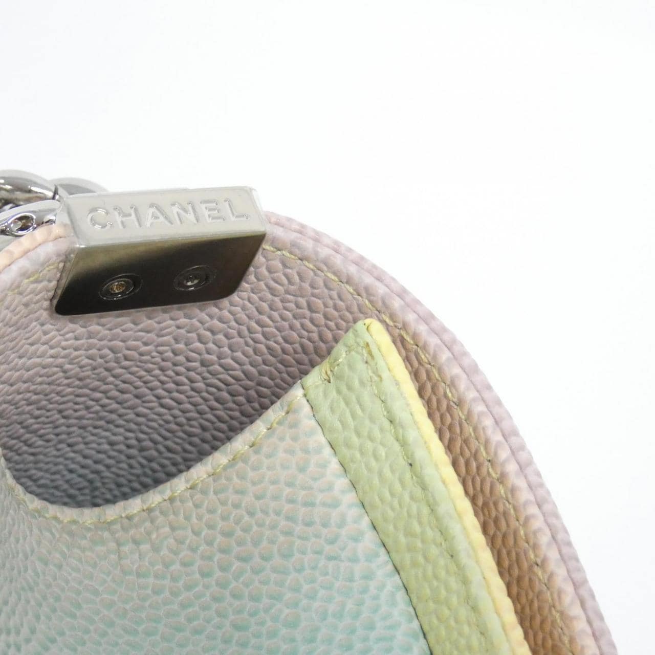 CHANEL Boy Chanel 67085 Shoulder Bag Grained Calfskin Black Grained Calfskin - Thumbnail 5