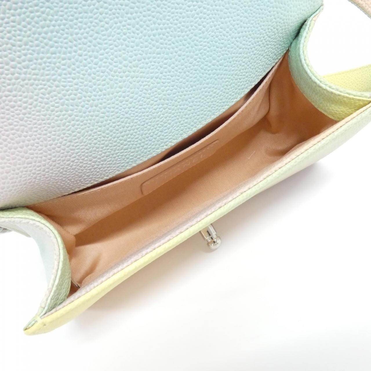 CHANEL Boy Chanel 67085 Shoulder Bag Grained Calfskin Black Grained Calfskin - Thumbnail 8