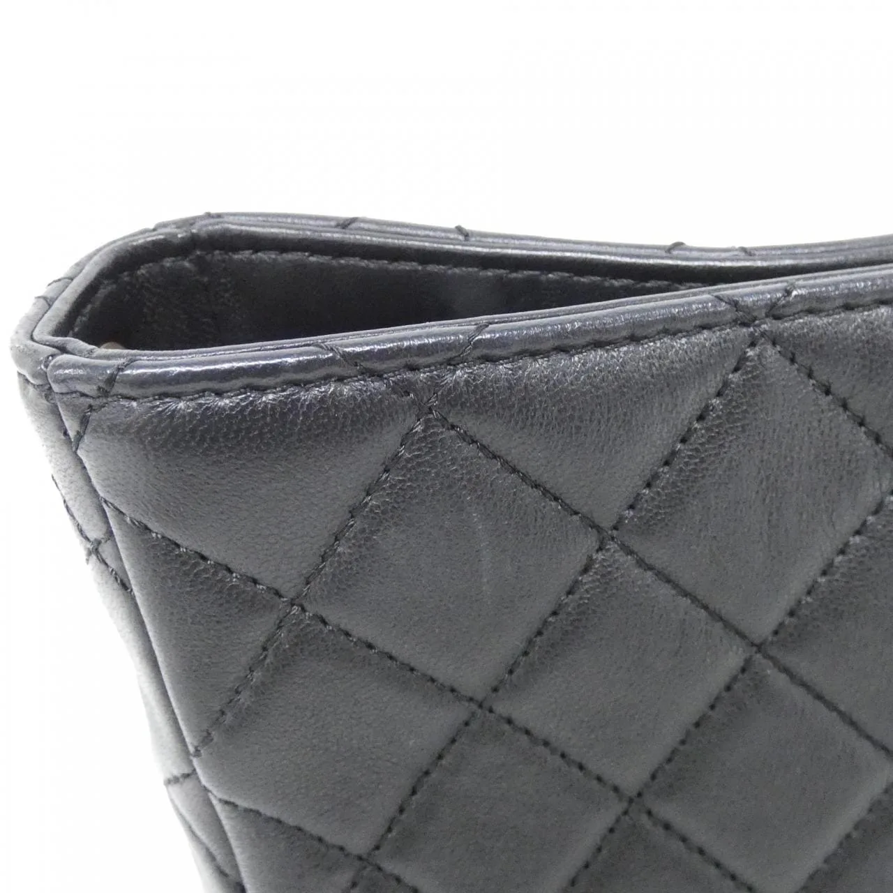 CHANEL Chanel 22 AS3259 Shoulder Lambskin Black Lambskin Rank A - Thumbnail 4