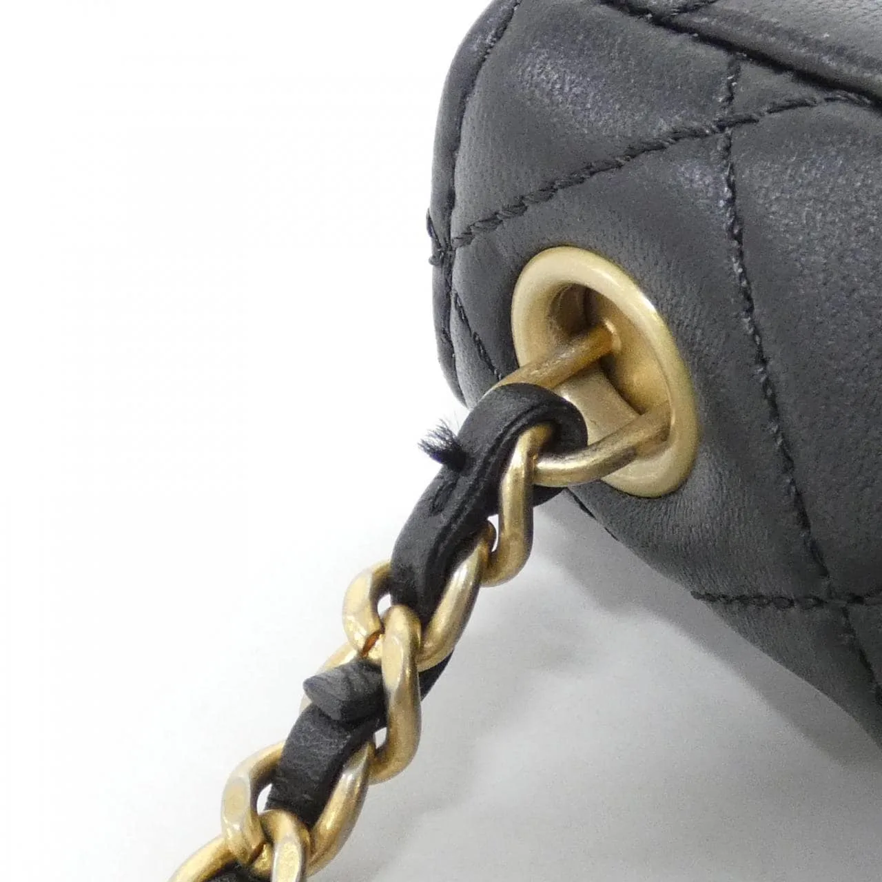 CHANEL Chanel 22 AS3259 Shoulder Lambskin Black Lambskin Rank A - Thumbnail 6