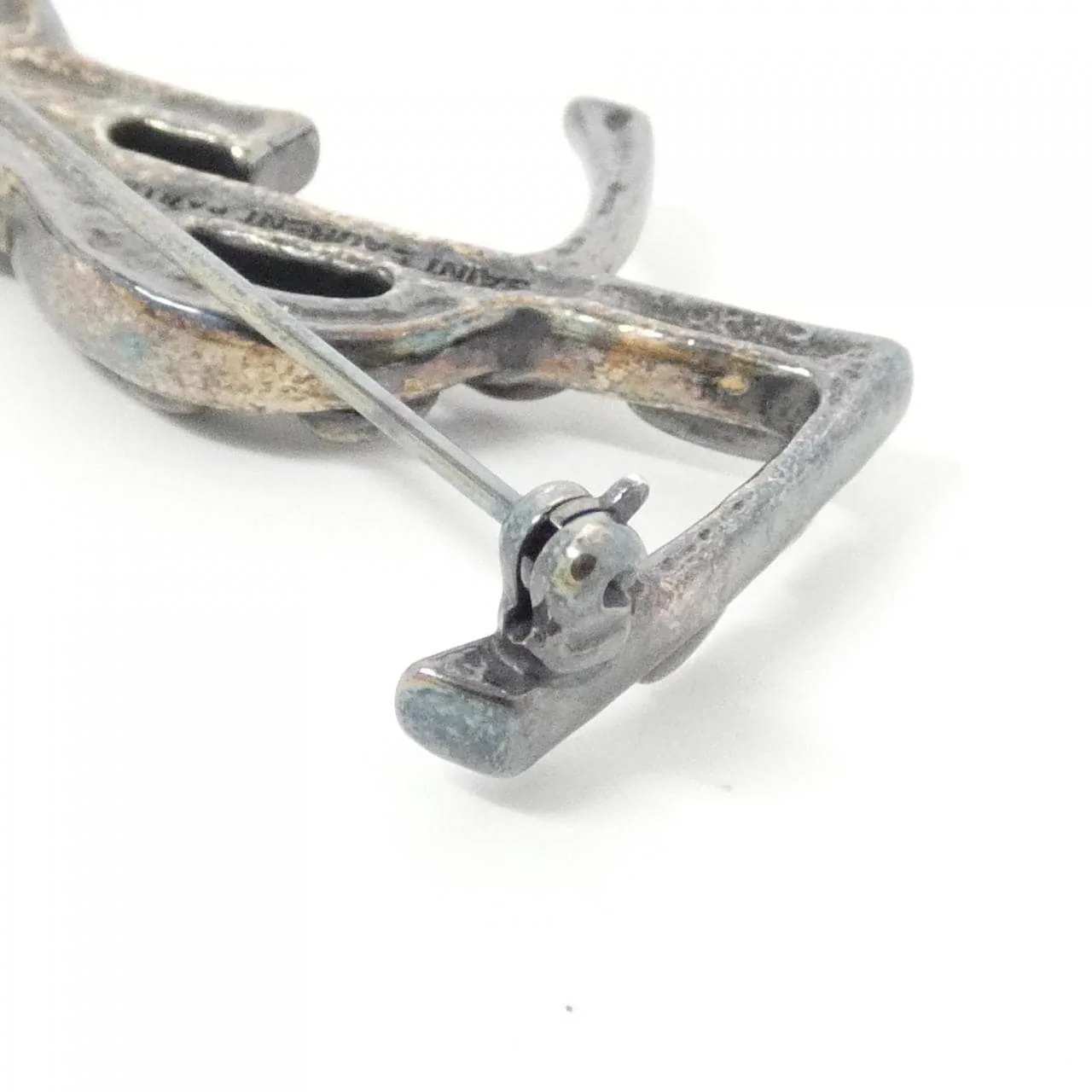 SAINT LAURENT Accessories Silver Rank A - Thumbnail 3