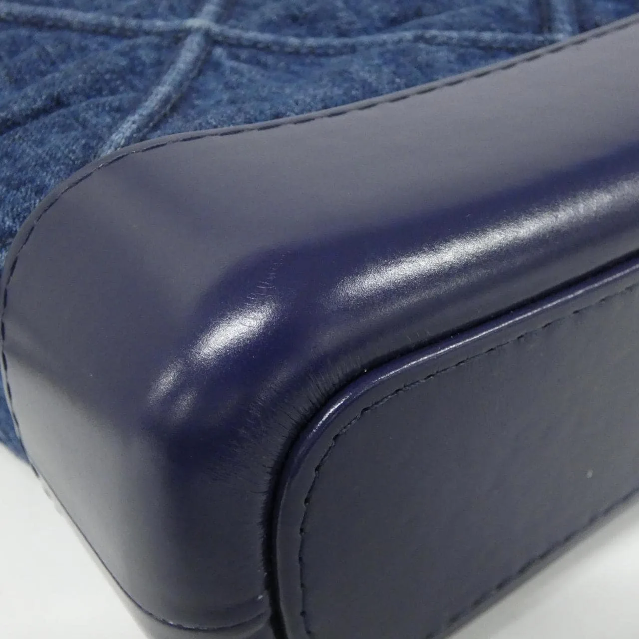 CHANEL Gabrielle AS0865 Shoulder Denim Blue Denim - Thumbnail 2