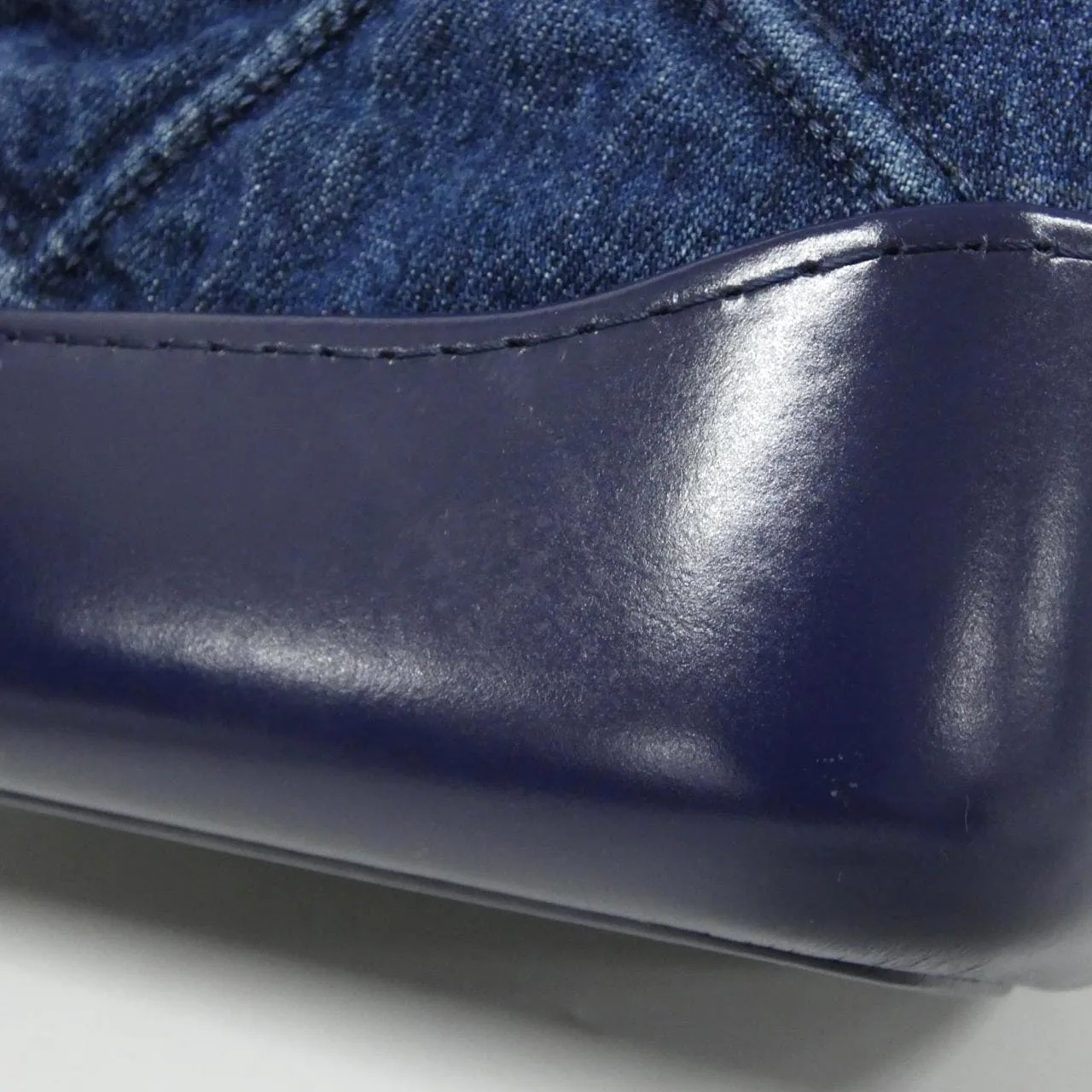 CHANEL Gabrielle AS0865 Shoulder Denim Blue Denim - Thumbnail 5