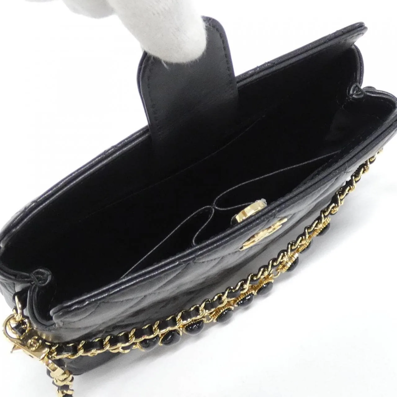 CHANEL Chanel 19 AP3787 Shoulder 黑色 中古品A - 縮圖 7