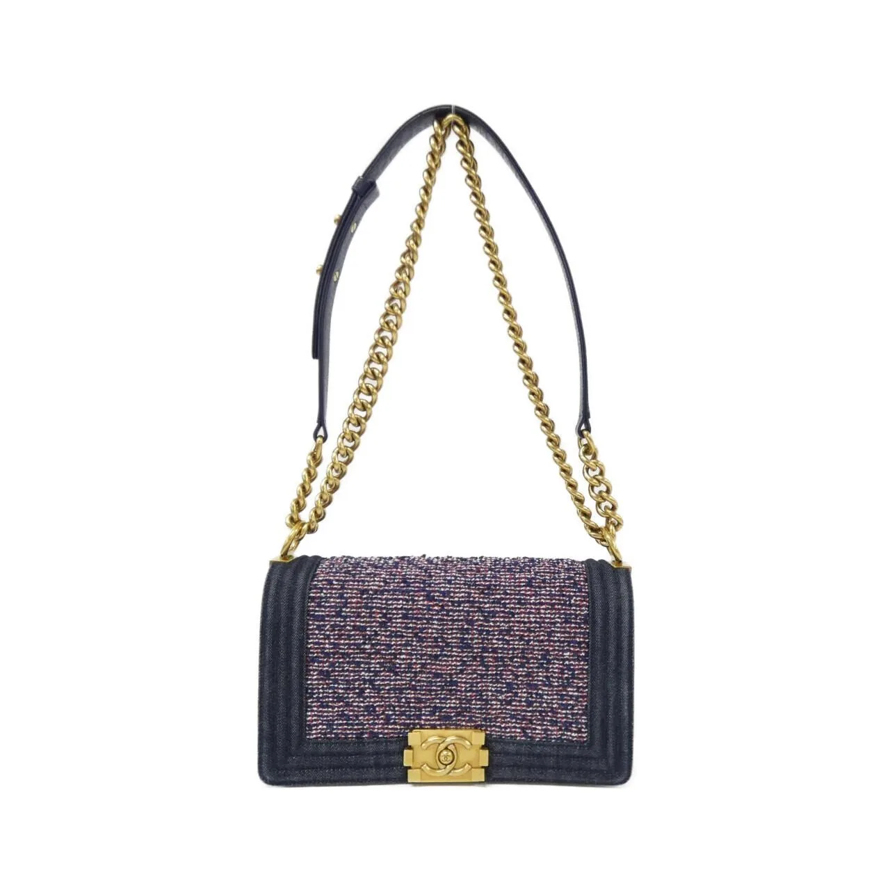 CHANEL Boy Chanel Shoulder Tweed