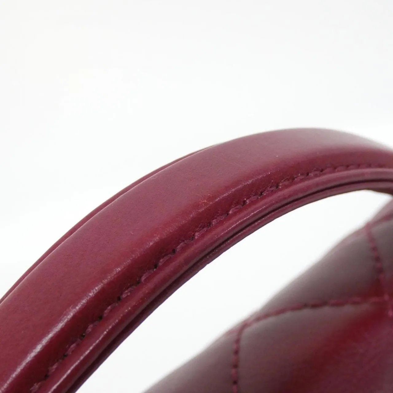 CHANEL Handbag Bordeaux Rank A - Thumbnail 5