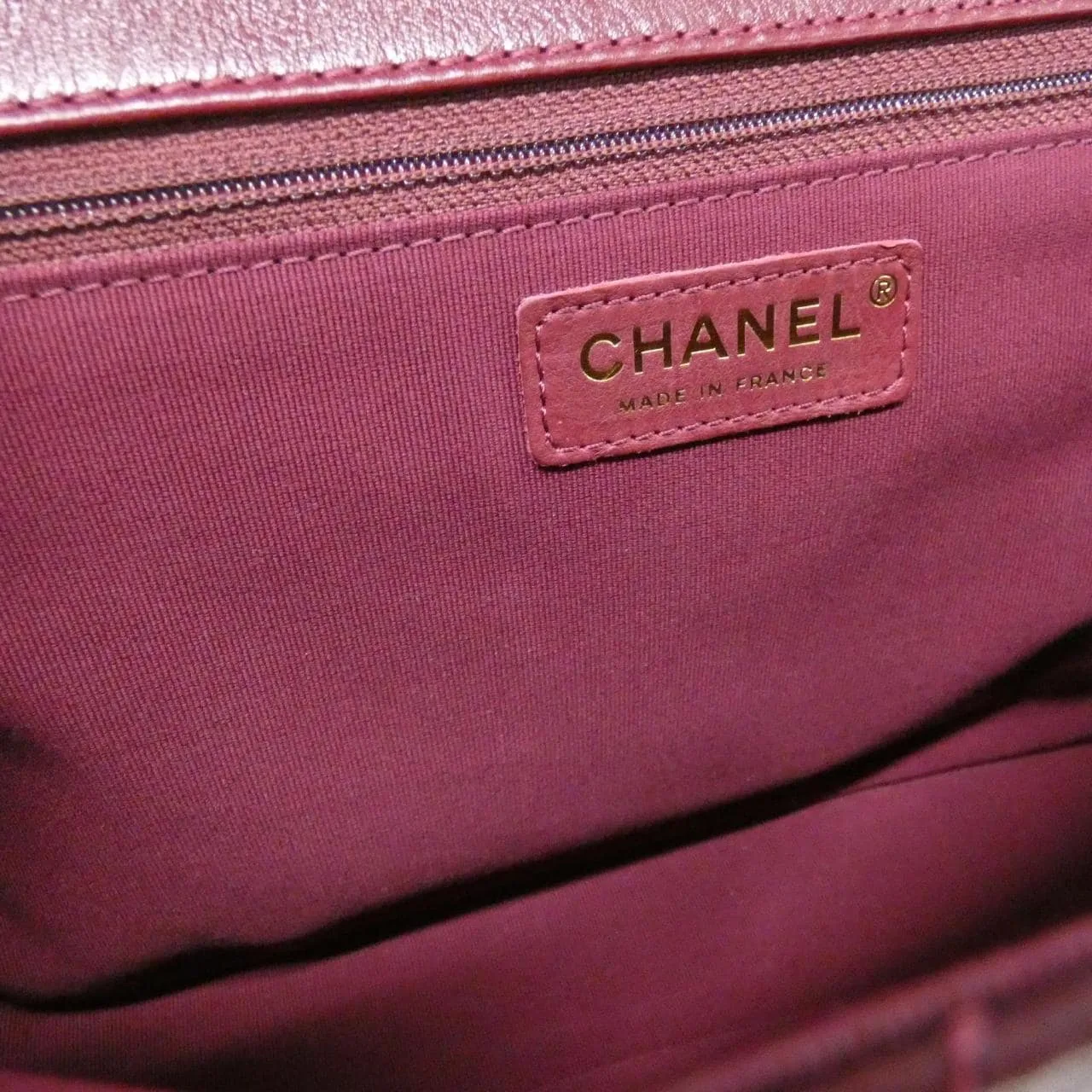 CHANEL Handbag Bordeaux Rank A - Thumbnail 8