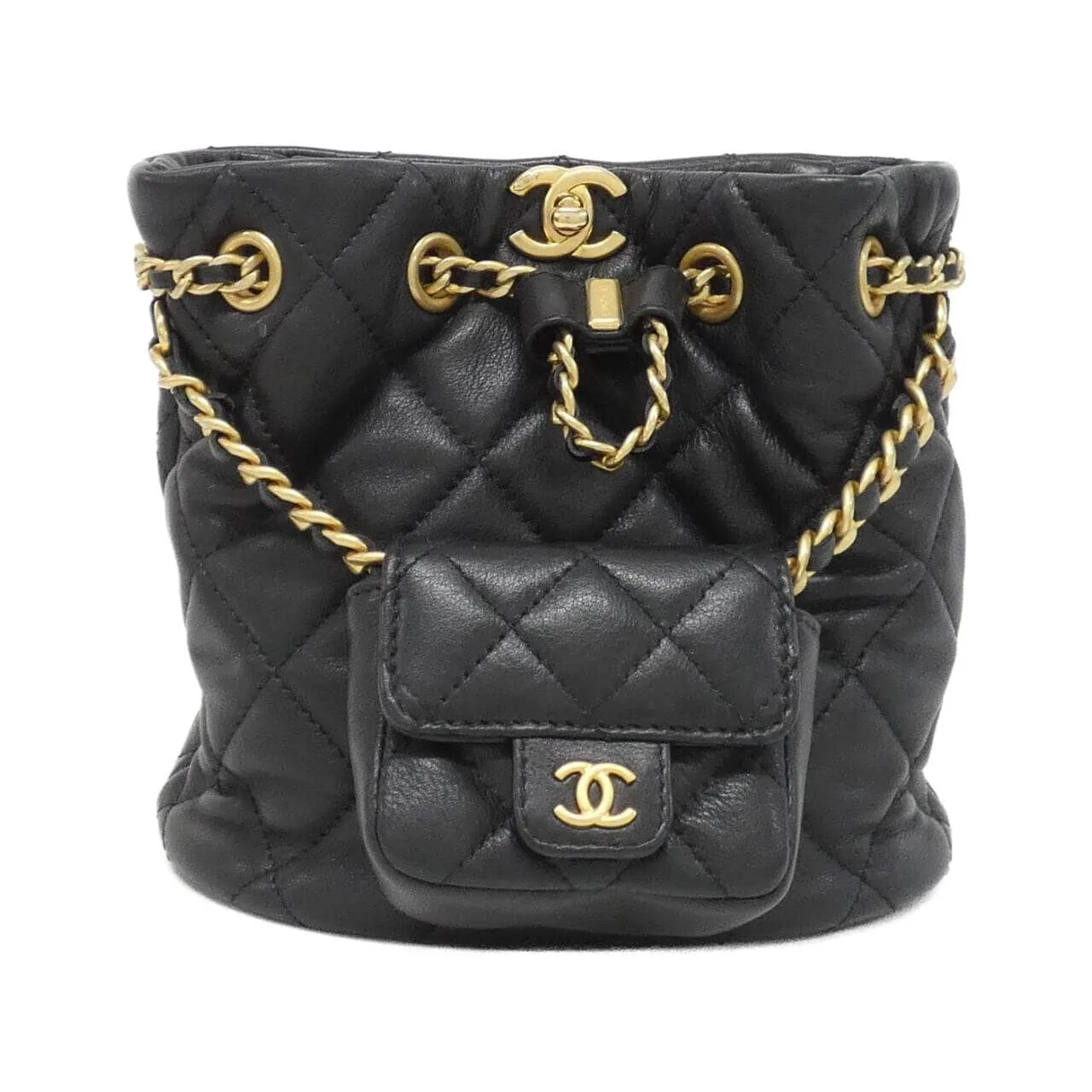 CHANEL Chanel 22 AS3947 Backpack Black