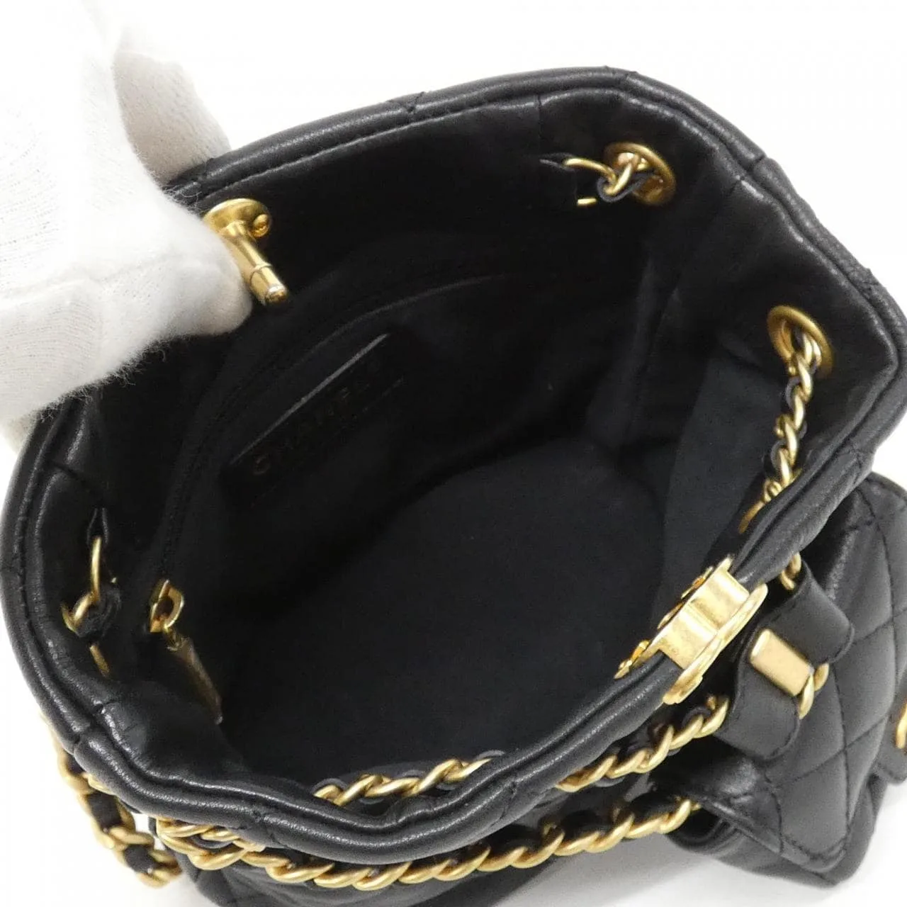 CHANEL Chanel 22 AS3947 Backpack 黑色 中古品A - 縮圖 8