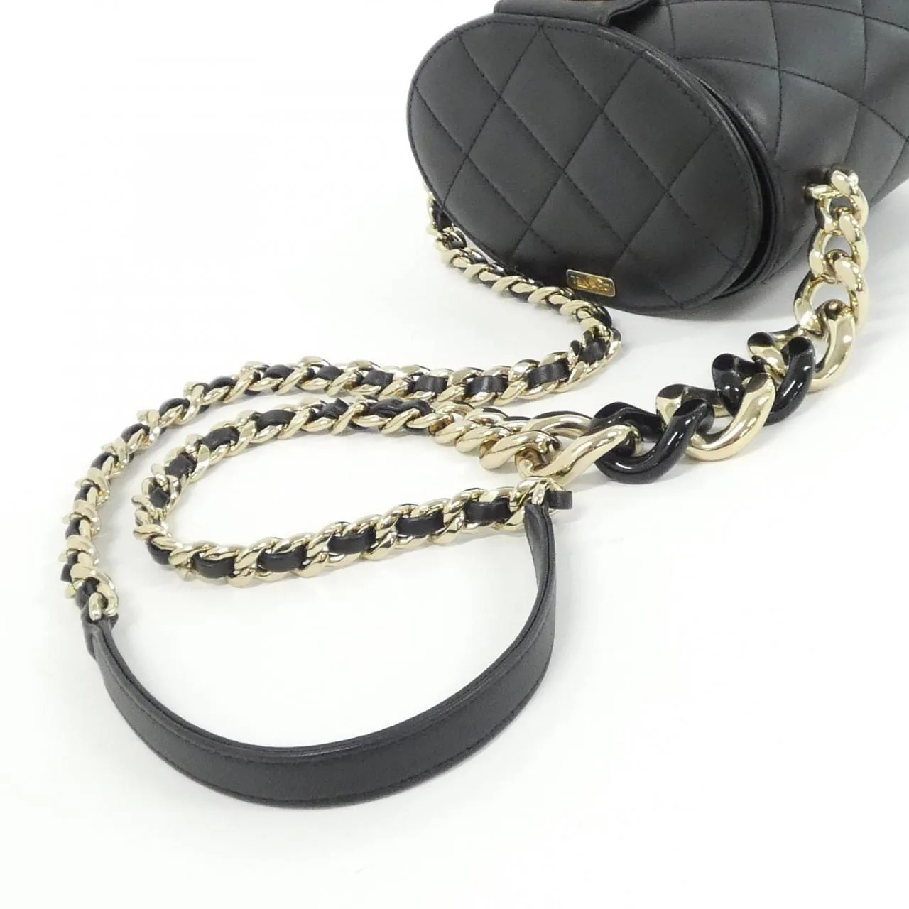 CHANEL Chanel 19 AS1355 Shoulder Lambskin 黑色 羊皮 中古品A - 縮圖 8
